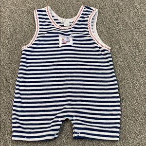 Kissy Kissy red white and blue one piece